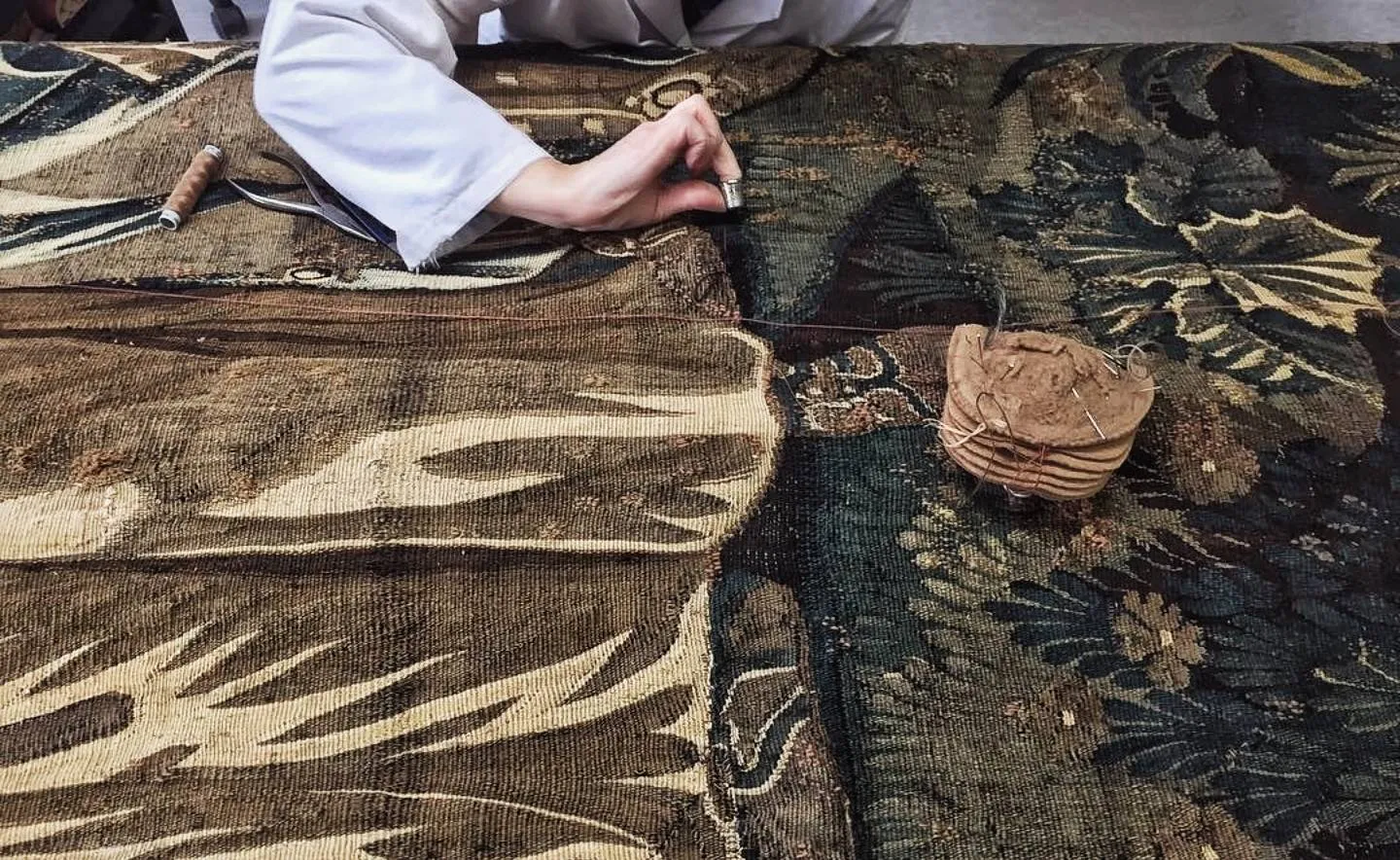 Restauration tapis d'Orient