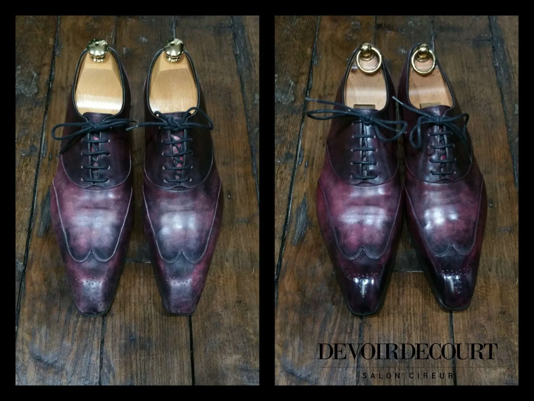Soin des souliers